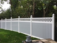 <b>PVC Privacy Fence</b>